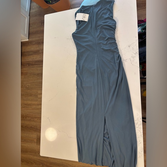 Zara Blue Midi Dress - Picture 5 of 6